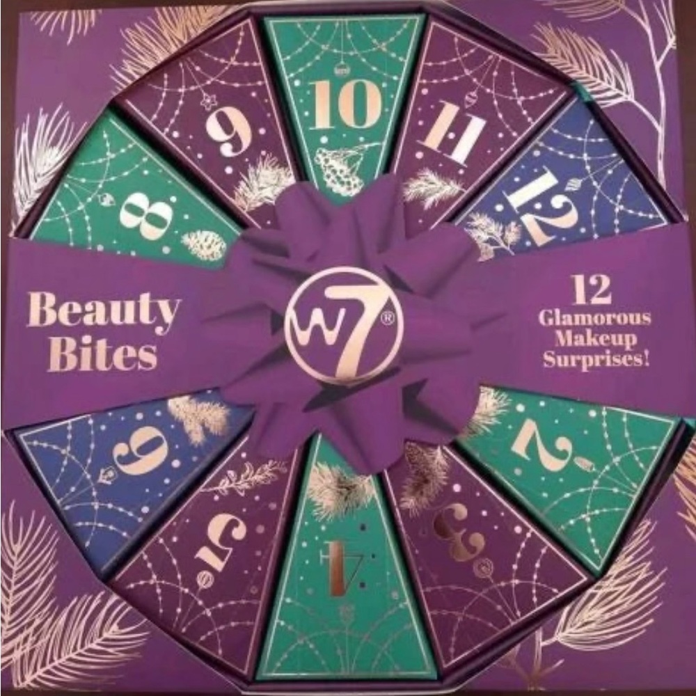 Beauty Bites Advent Calendar - Purple and Green